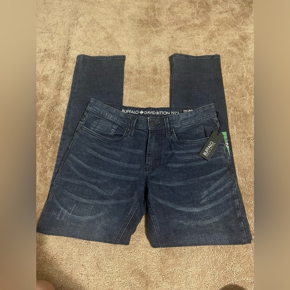 Buffalo David Bitton Men's Blue Ash-X Slim Stretch Jeans 30x32 - Picture 5 of 9